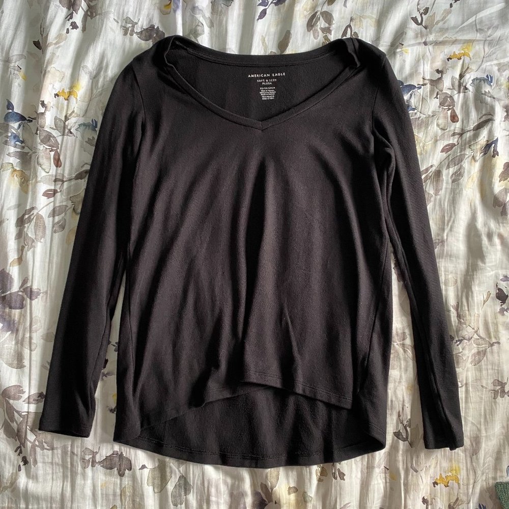 XS American Eagle Plush Long Sleeve